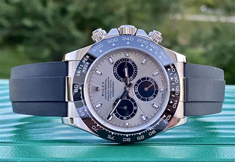 Rolex daytona white gold price